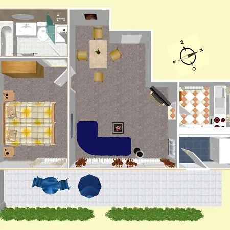 Apartmenthaus Am Watt Apartment Busum