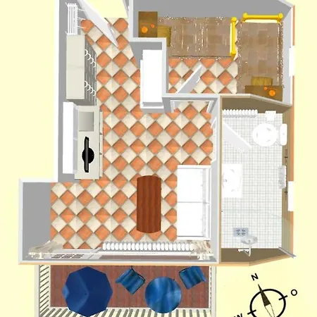 Apartmenthaus Am Watt Lägenhet *