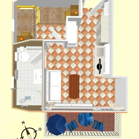 Apartmán Apartmenthaus Am Watt *