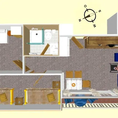 Lägenhet Apartmenthaus Am Watt Büsum